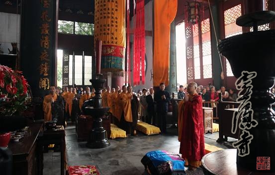 「佛教」“中日佛教界祈祷世界和平法会”在浙江灵隐寺隆重举行