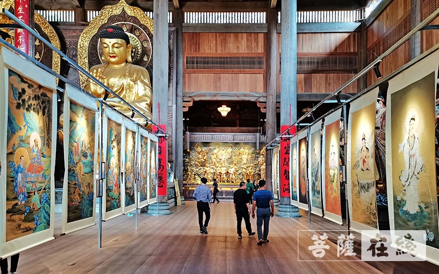 「佛教」“佛艺沐心·一带一路”佛教艺术巡回展于旗山万佛寺开幕 「佛教」“佛艺沐心·一带一路”佛教艺术巡回展于旗山万佛寺开幕