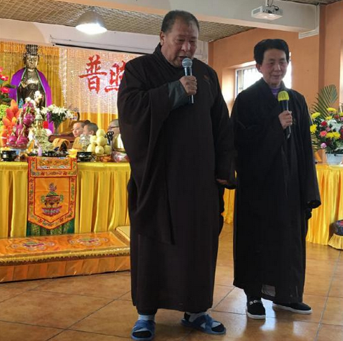 「佛教」黑龙江大庆果成寺举行吉祥、念佛法会和慈悲施食法会