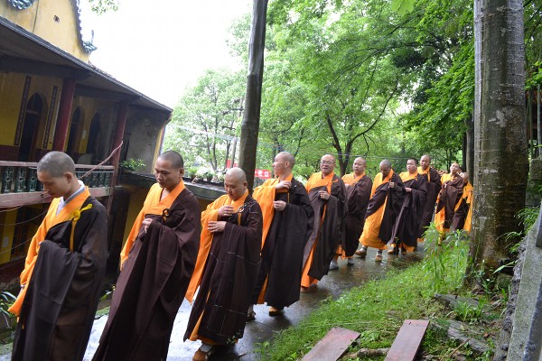 「佛教」湖南东山古寺隆重举行万缘法会熏坛洒净仪式 「佛教」湖南东山古寺隆重举行万缘法会熏坛洒净仪式