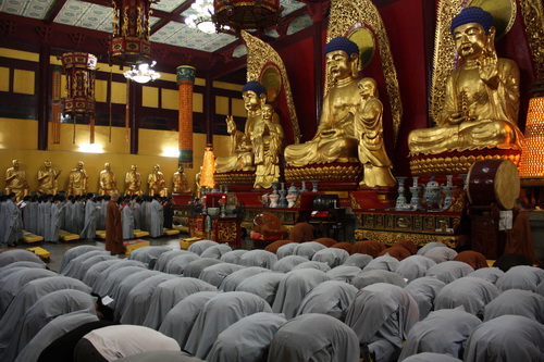 「佛教」四祖寺辛卯年传授在家居士菩萨戒法会圆满