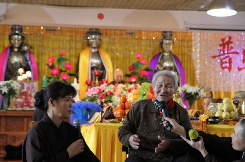 「佛教」黑龙江大庆果成寺举行吉祥、念佛法会和慈悲施食法会