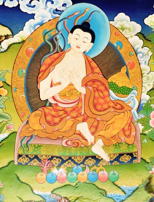 「龙宫」龙宫取经的龙树菩萨