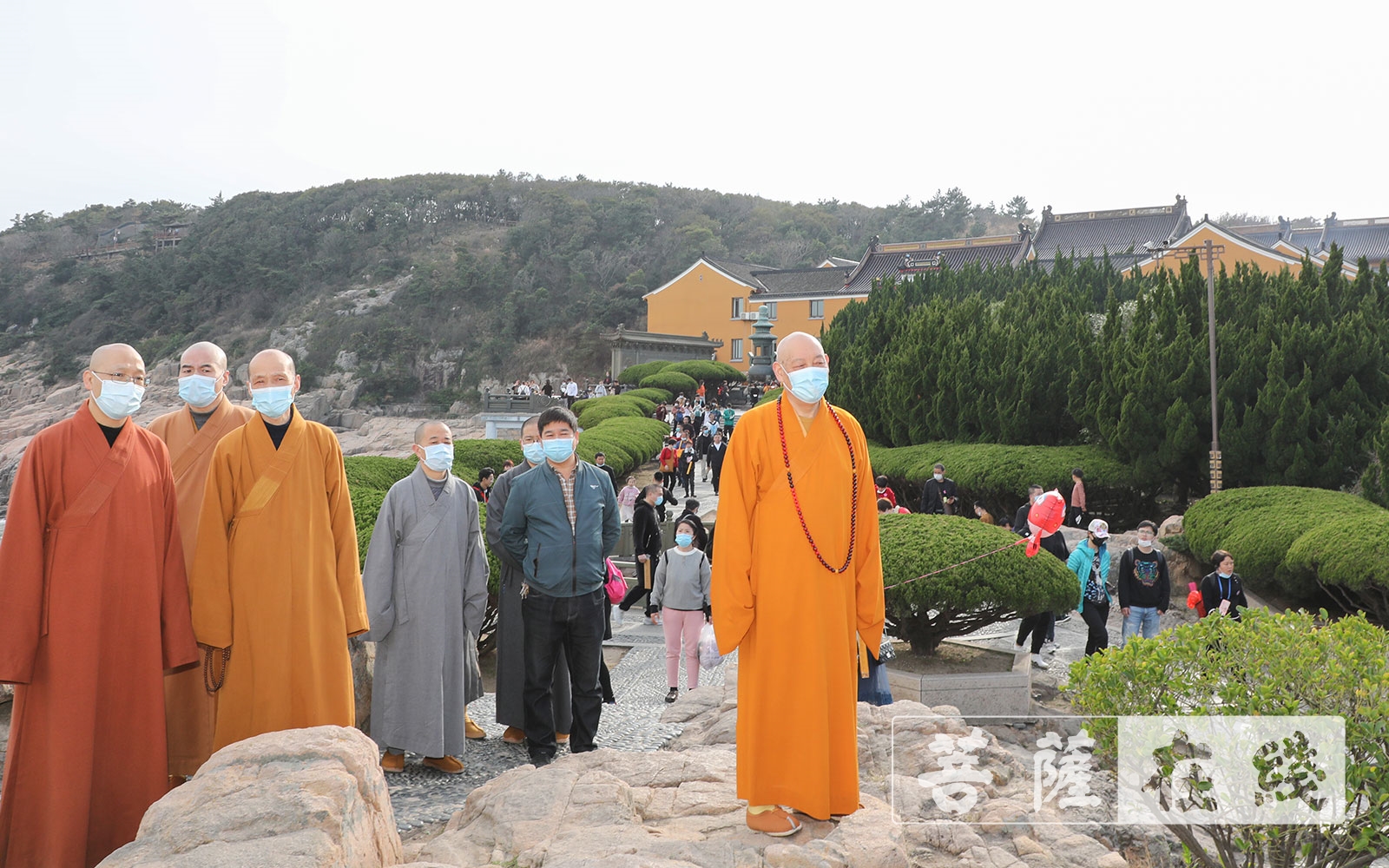 「疫情」道慈大和尚一行前往宝陀讲寺、法雨禅寺、慧济禅寺等检查疫情防控及安全工作 「疫情」道慈大和尚一行前往宝陀讲寺、法雨禅寺、慧济禅寺等检查疫情防控及安全工作