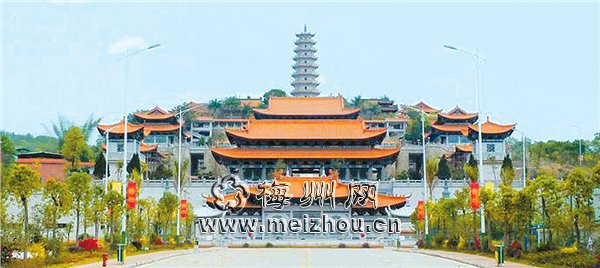 「佛教」广东省梅州市千佛塔寺