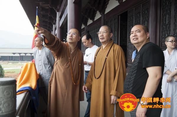 「佛教」加拿大佛教会会长达义法师参访广东南华禅寺