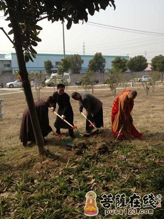 「佛教」江苏昆山一宿禅院举行光明讲堂奠基洒净仪式