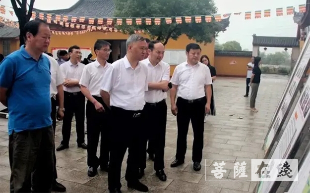 「时政」海安市委副书记张浩一行赴报本禅寺开展调研工作 「时政」海安市委副书记张浩一行赴报本禅寺开展调研工作
