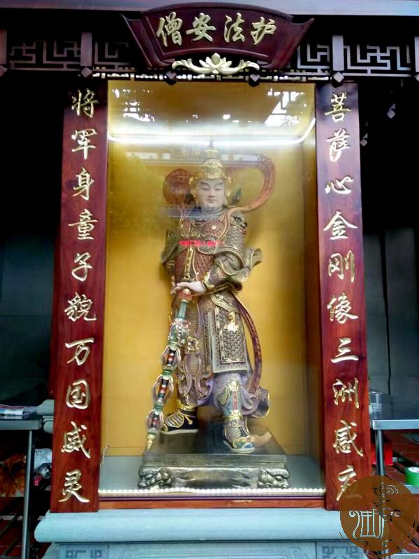 「韦驮菩萨」福建厦门市进明寺举行韦驮菩萨圣诞吉祥法会 「韦驮菩萨」福建厦门市进明寺举行韦驮菩萨圣诞吉祥法会