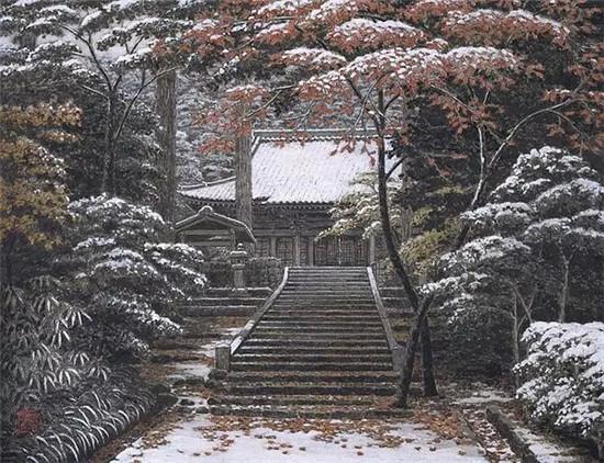 这是画的还是照片?和尚画笔下的寺庙美到窒息(多图) 这是画的还是照片?和尚画笔下的寺庙美到窒息(多图)