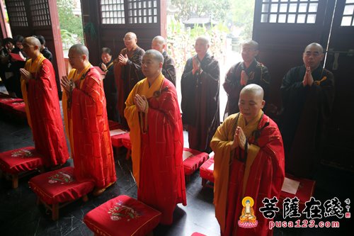 「佛教」上海洪福寺举行荫远老和尚圆寂十周年纪念传供法会