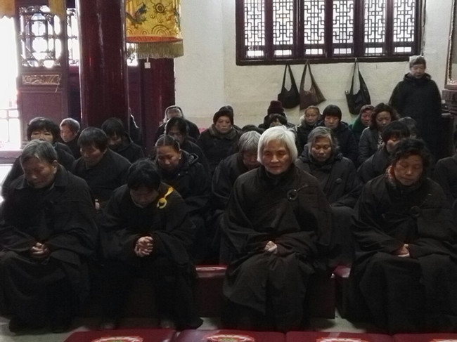 「佛教」江西上饶如来寺圆满兴行佛七法会
