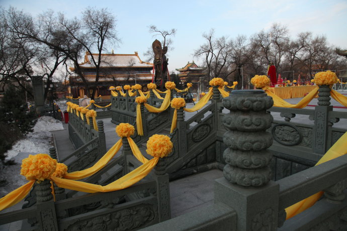 「佛教」黑龙江大庆果城寺举行上果下成老法师法体移灵仪式 「佛教」黑龙江大庆果城寺举行上果下成老法师法体移灵仪式