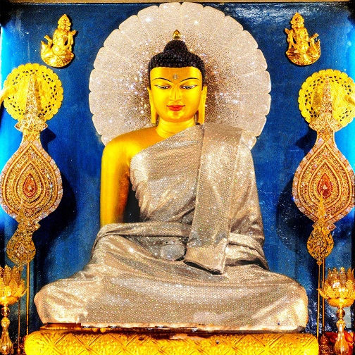 「释迦牟尼」明日释迦牟尼佛圣诞暨浴佛节，积福慧供灯共修正在进行中……