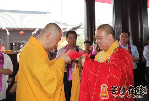 「佛教」上海宁国禅寺开山850周年暨平熙法师升座庆典