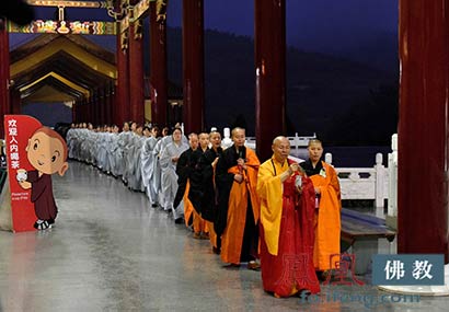 「大觉寺」200人重新审视生命在宜兴大觉寺体验首届短期出家修道会