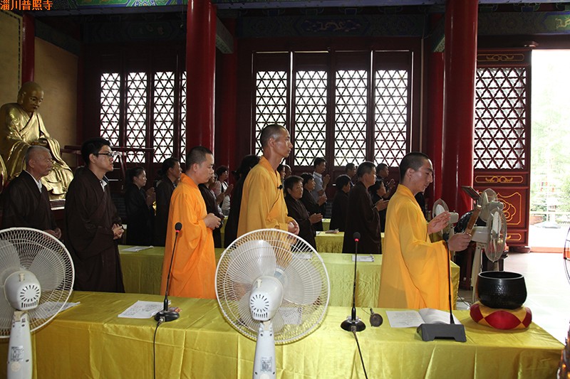 「佛教」山东普照寺启建礼拜《地藏忏》法会
