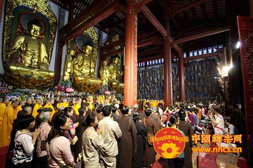 「佛教」广东韶关南华禅寺举行“六祖诞”吉祥祈福法会