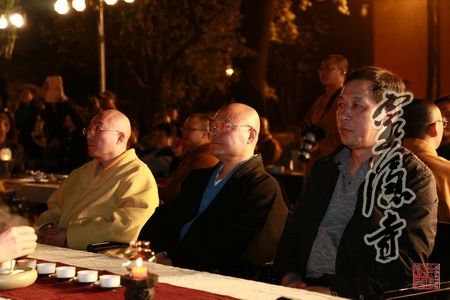 「灵隐寺」浙江灵隐寺天心月圆云林茶会纪念弘一大师受戒95周年