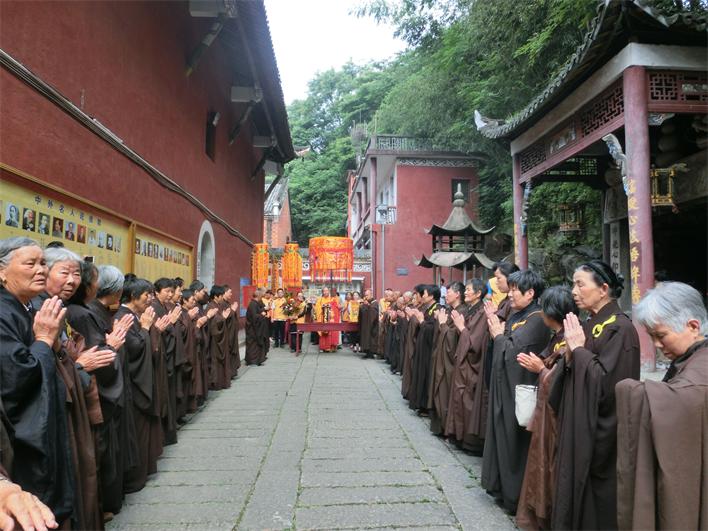 「佛学」安徽三祖禅寺正信居士佛学培训班圆满结业