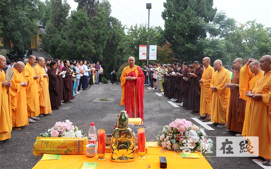 「佛教」徐州云龙山兴化禅寺举行观音七祝圣法会