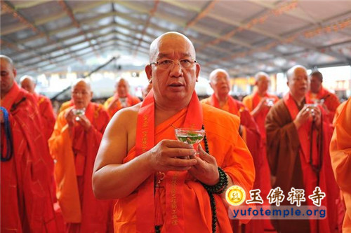 上海玉佛禅寺消除公共安全隐患保护性修缮工程开工典礼暨祈福大法会
