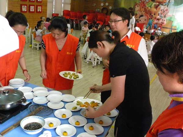 「素食」“灵山素食进万家”之无锡机关幼儿园