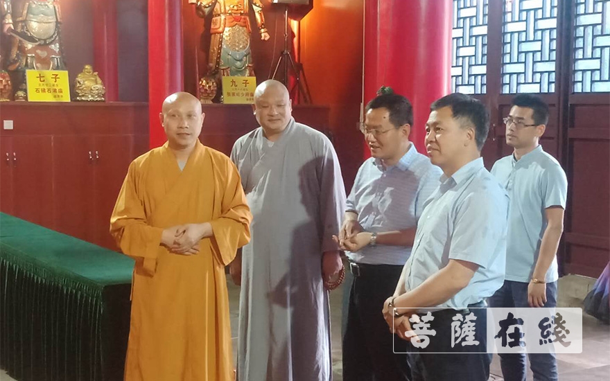 「绍兴」绍兴市上虞区委统战部领导前往通泽寺指导恢复开放筹备工作 「绍兴」绍兴市上虞区委统战部领导前往通泽寺指导恢复开放筹备工作