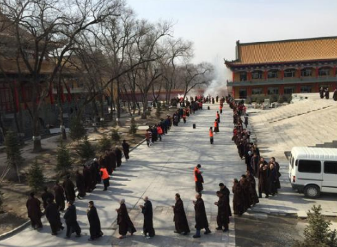「佛教」黑龙江大庆果成寺举行吉祥、念佛法会和慈悲施食法会