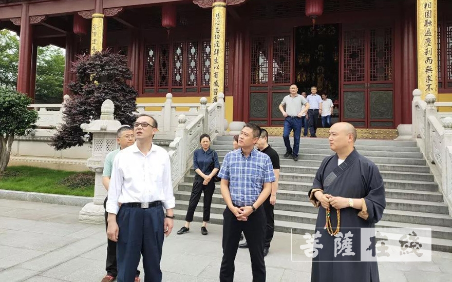 「佛教」嘉兴市民宗局副局长马继宁一行前往安康寺调研 「佛教」嘉兴市民宗局副局长马继宁一行前往安康寺调研