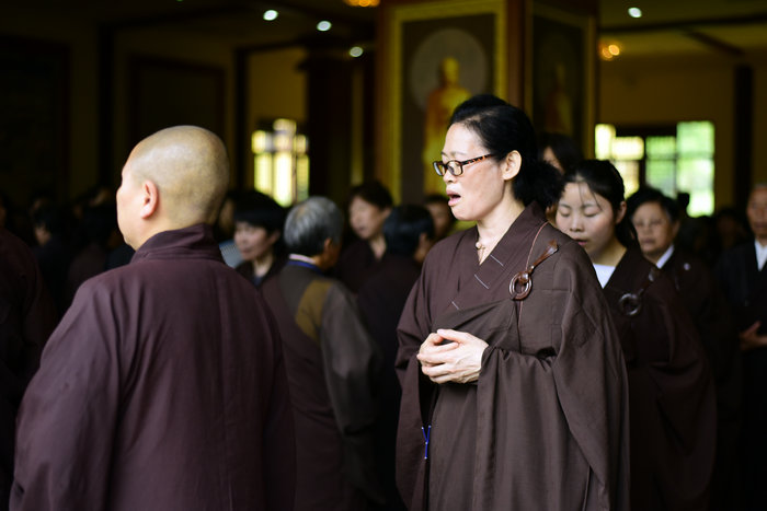 「东林寺」江西东林寺一昼夜经行法会圆满结束