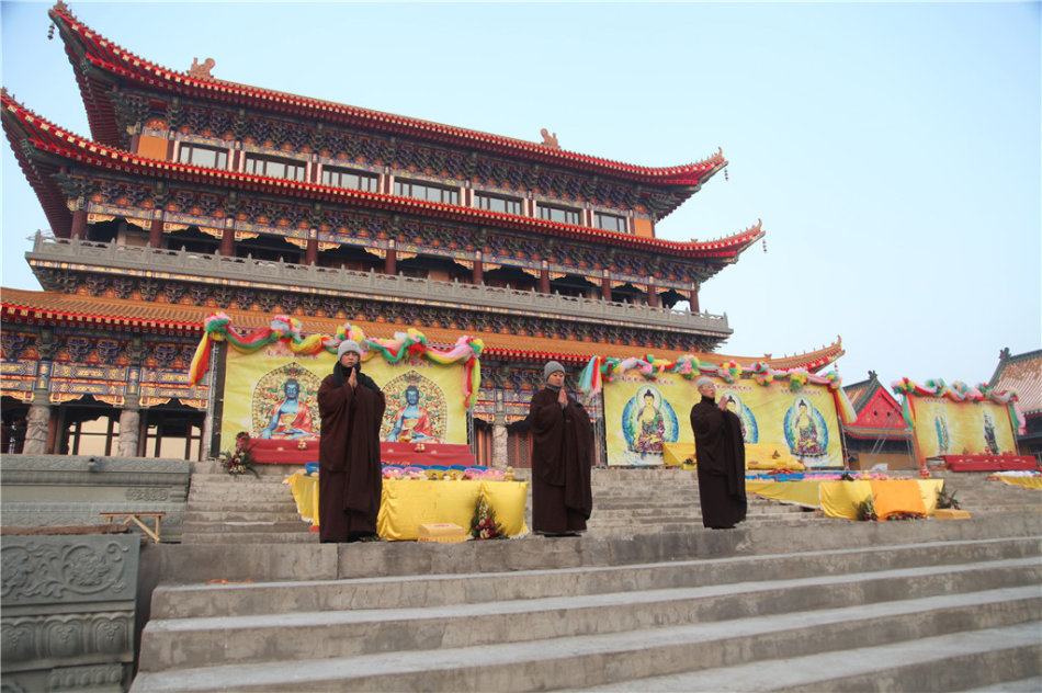 「药师如来」黑龙江大庆市果成寺药师佛圣诞祈福消灾、放生大法会圆满落幕