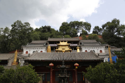 「五台山」浙江炉峰禅寺僧众赴山西五台山朝圣