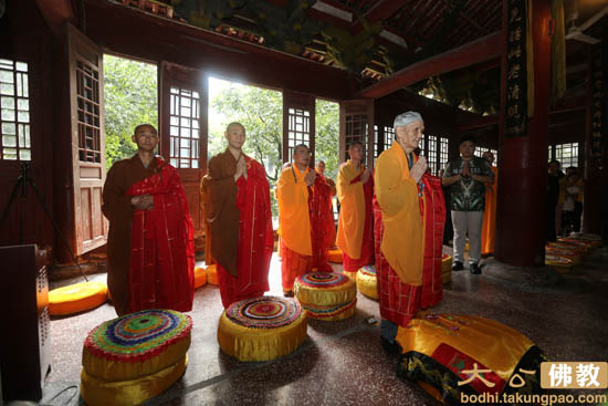 「缙云」重庆缙云寺温泉寺举行纪念惟贤长老诞辰九十五周年系列法会