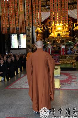 「佛教」浙江雪窦山资圣禅寺传授三坛大戒法会第四天