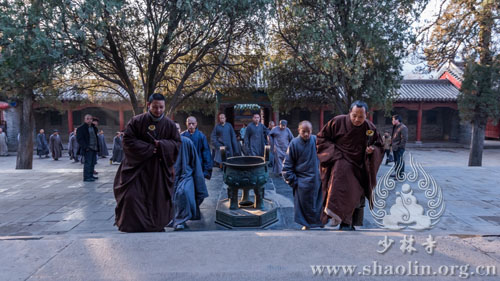 「佛教」河南嵩山少林寺乙未年精进禅七圆满“解七