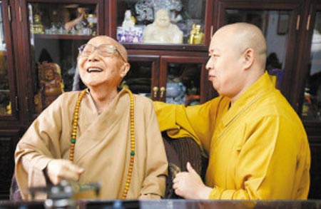 「佛教」105岁方丈的一天 身体硬朗 关心时政大事