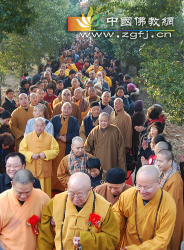 「佛教」无锡江阴江南弥陀村举行松纯长老晋院庆典