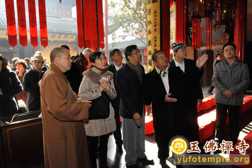 「佛教」缅甸宗教部部长一行访问上海玉佛禅寺