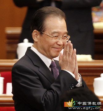 「温家宝」温家宝：煽动少数僧人采取激烈行动不得人心