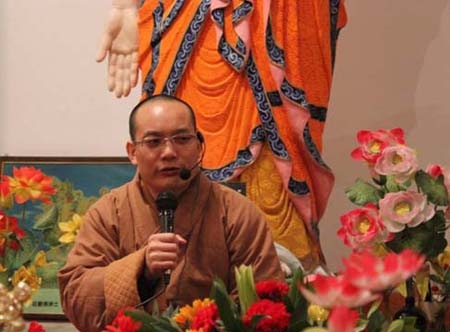 「佛教」陕西岐山慧觉寺祈福法会圆满，贤空法师作开示