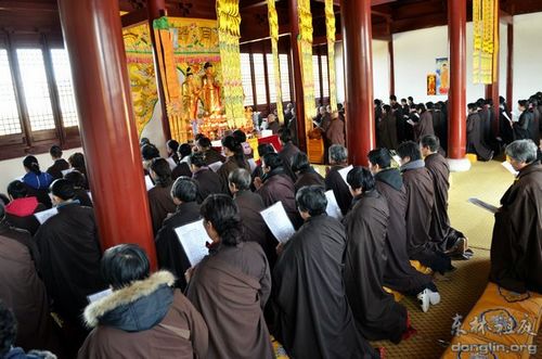 「东林寺」江西东林寺百万佛号闭关念佛法会圆满