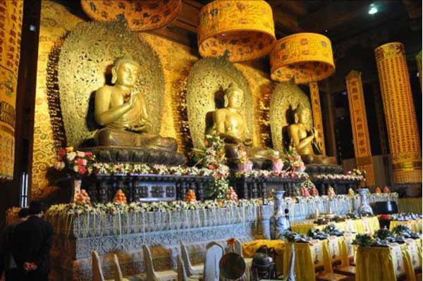 「吉祥寺」灵山援建吉祥寺隆重举行大佛开光法会暨大雄宝殿落成庆典