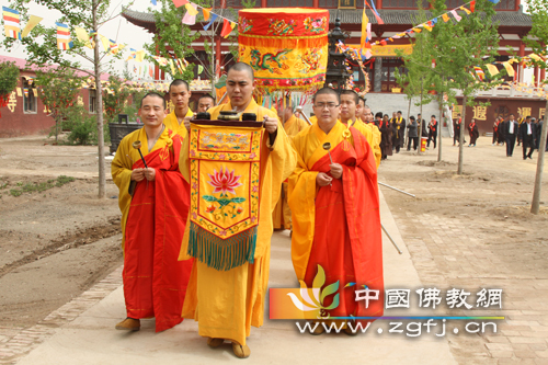 「药师如来」河北泊莲禅寺隆重举行药师佛开光仪式
