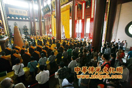 「灵隐寺」浙江灵隐寺举行“夏安居暨共修华严法会”