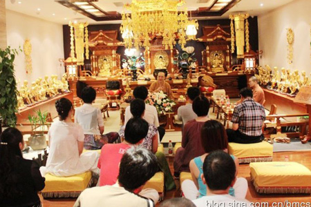 「佛教」陕西法门寺贤空法师为“西安交大管理哲学博士班”学员作幸福人生讲座