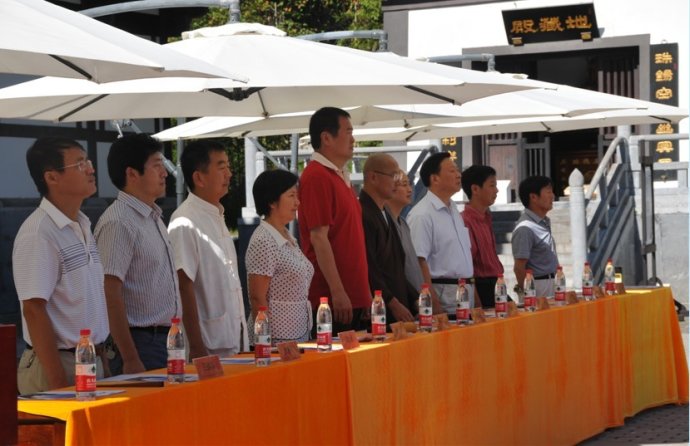 安徽黄山梓路寺第二届善地禅学夏令营开营