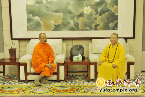 「佛教」泰国（代理）僧王代表参访上海玉佛禅寺