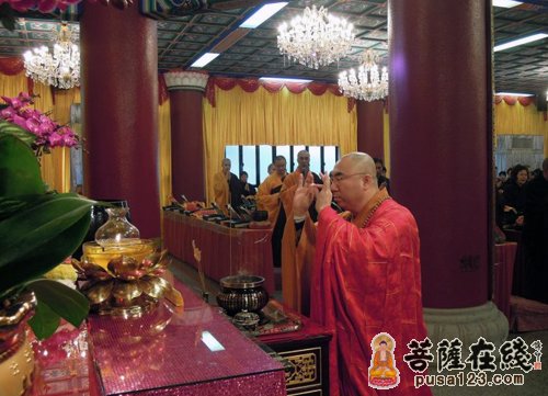 「佛教」香港西方寺举行顶礼《药师宝忏》暨普佛法会