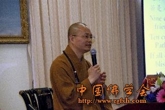 「佛教」心培和尚莅中天寺 谈人生处世的智能